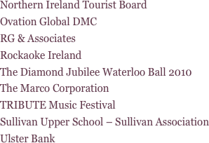 Northern Ireland Tourist Board Ovation Global